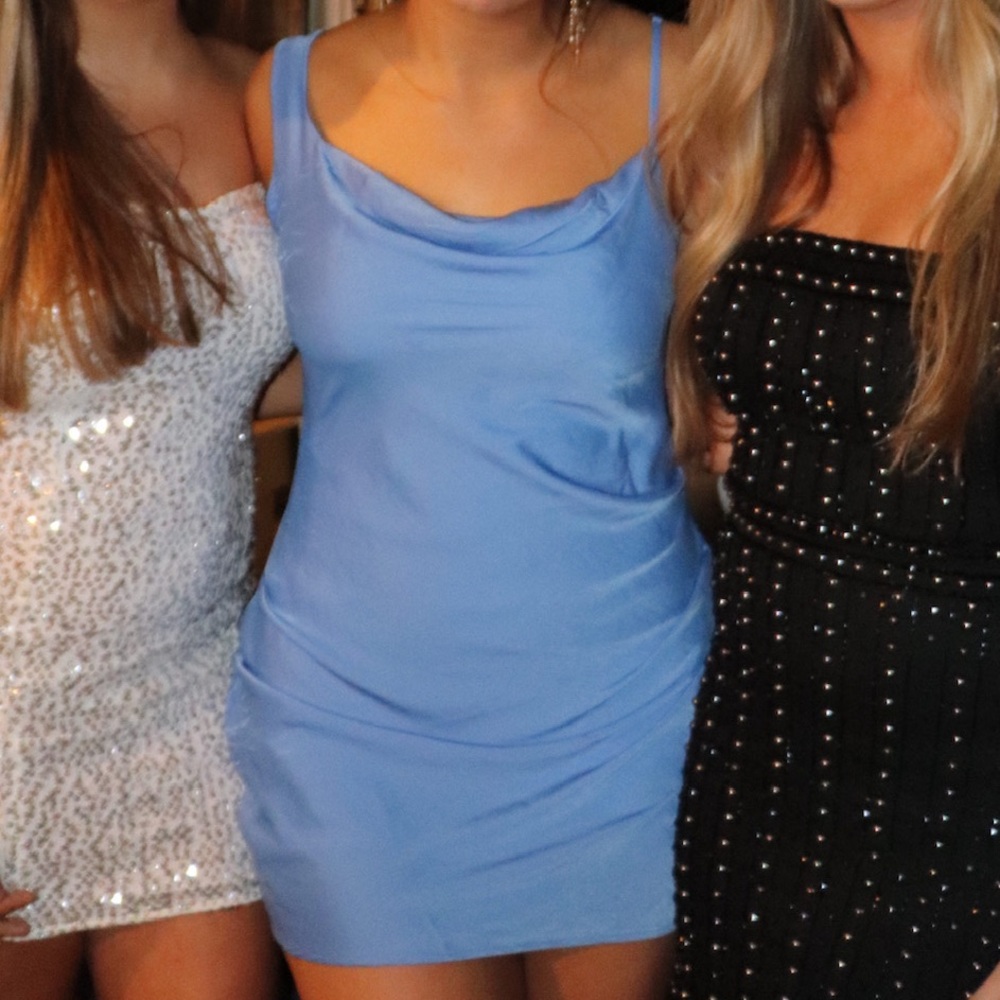 Elegant Blue Dress